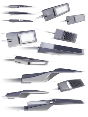 LED路燈在高速路與高架路中的應用及其工業設計優勢